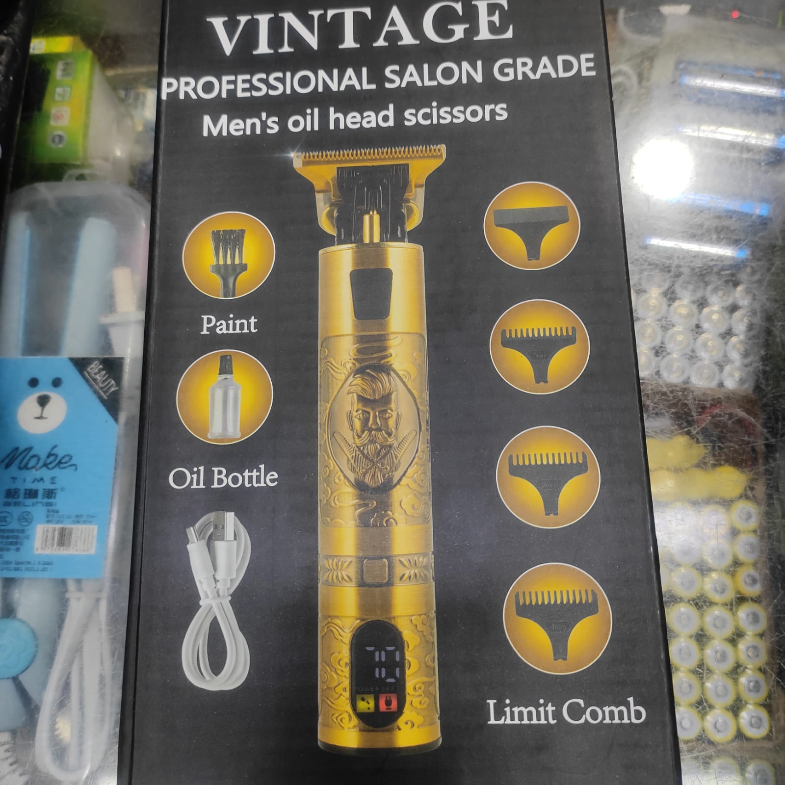 Picture of Vintage  Electric Shaver Premium with LCD Display