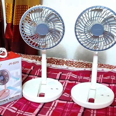 Picture of Jy Super JY-2215 Professional Rechargeable Portable Mini Table Fan