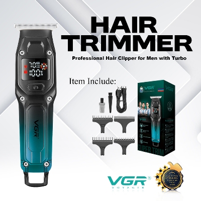 Picture of Vgr V-964 Hair Clipper Cordless Rechargeable Professional Hair Clipper for Men with Turbo