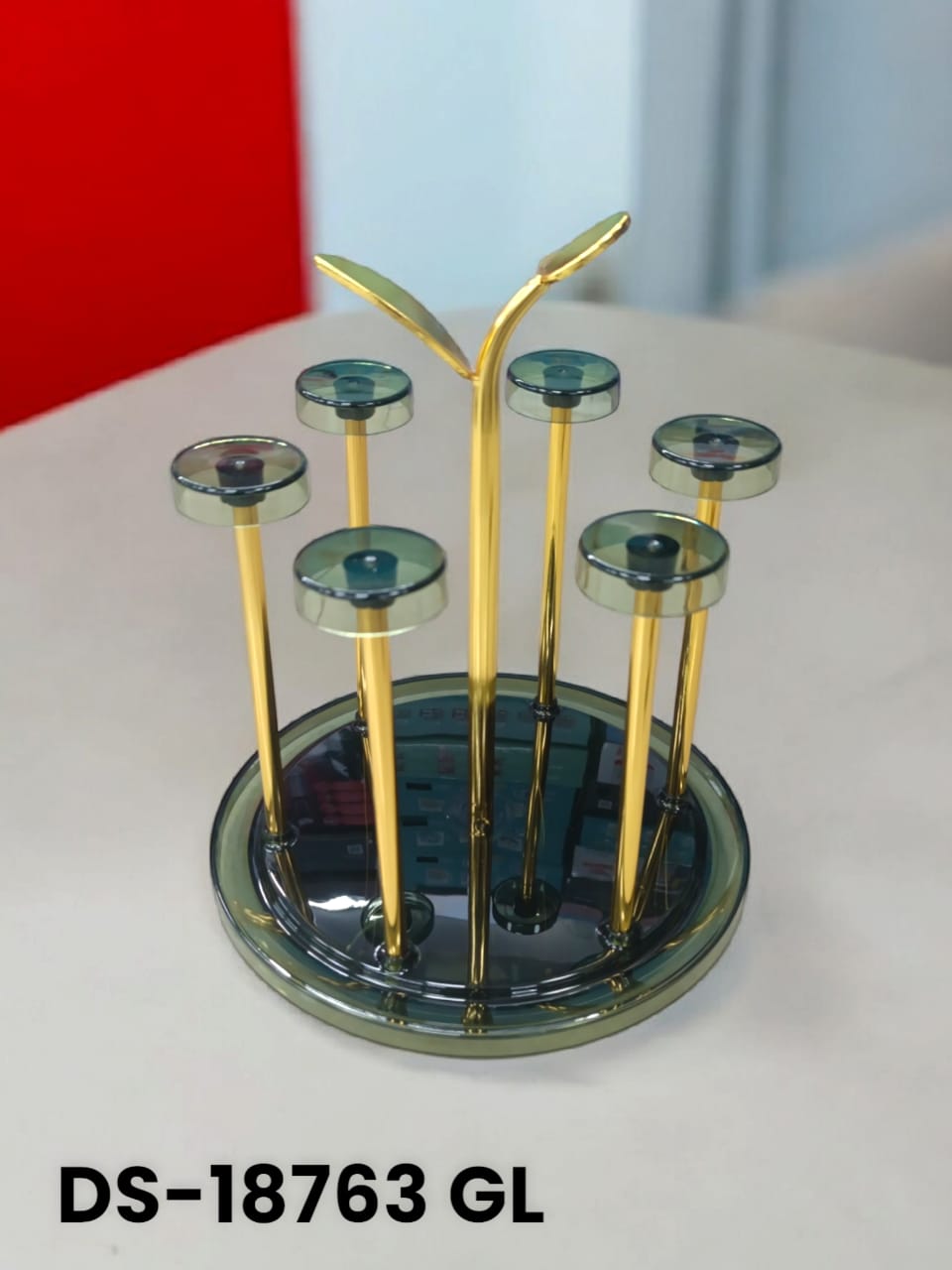Picture of Rectangular Glass Holder - 6 Holder