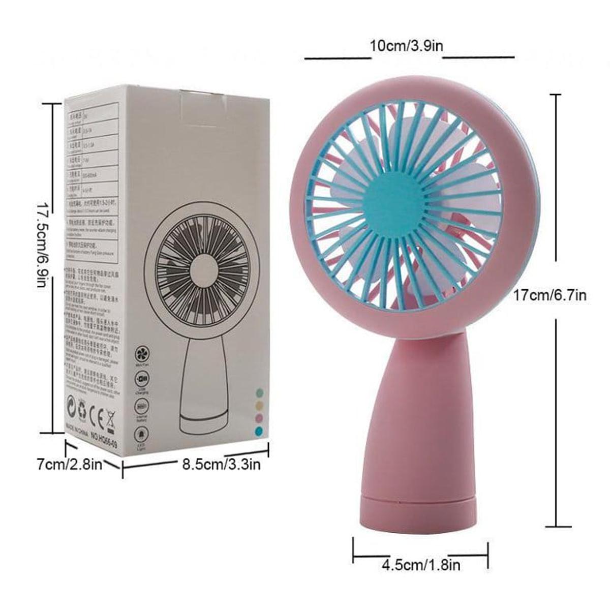 Picture of HQ66 Mini Fan With Light Rechargeable