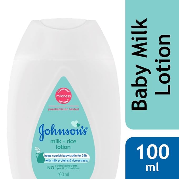 Picture of Johnson's Baby Milk + Rice Lotion 100ml
