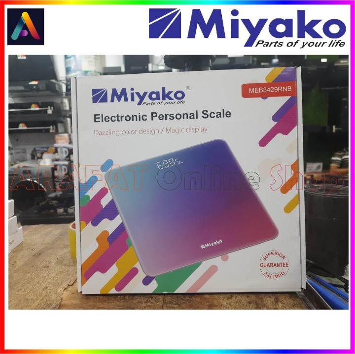 Picture of Miyako Electrical Personal Scale Dazzling color design magical Display
