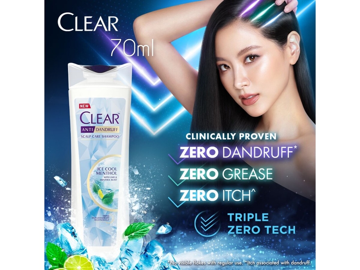 Picture of International Thailand product Hair care products Hair care shampoo Clear -ICE COOL MENTHOL- used for women- 300 ml