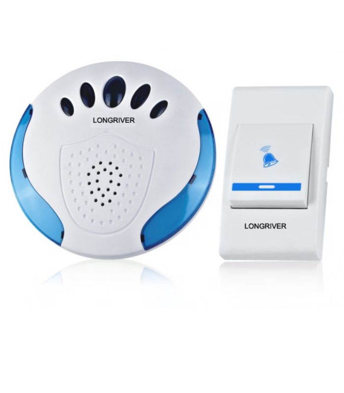 Picture of SAGE Wireless Round Electronic Calling Bell- With Battery