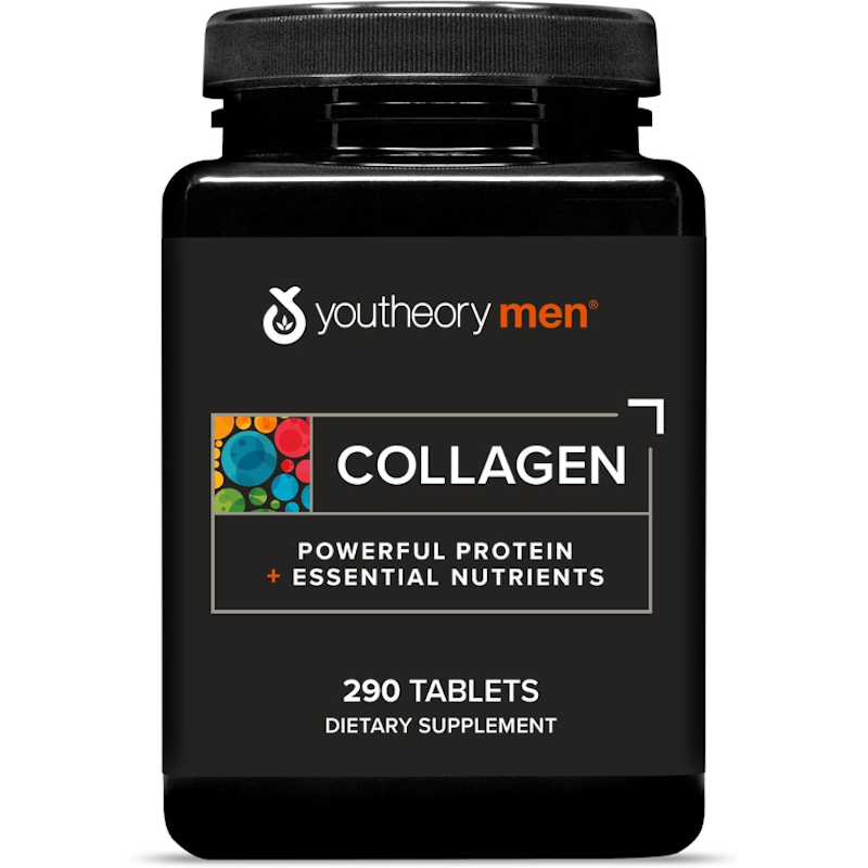 Picture of Men's Collagen - 5,000 mg Collagen - Daily Supplement for Men - for Hair & Support* - Gluten, Soy & Dairy Free - 290 pcs