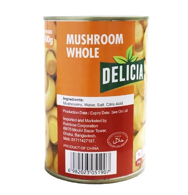 Picture of Delicia Mushroom Whole 400gm