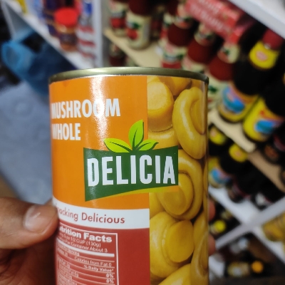 Picture of Delicia Mushroom Whole 400gm