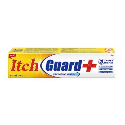 Picture of Indian Itch Guard Cream 12 Gm Fast Acting Maximum Strength Medicated Cream for Instant Itch Relief