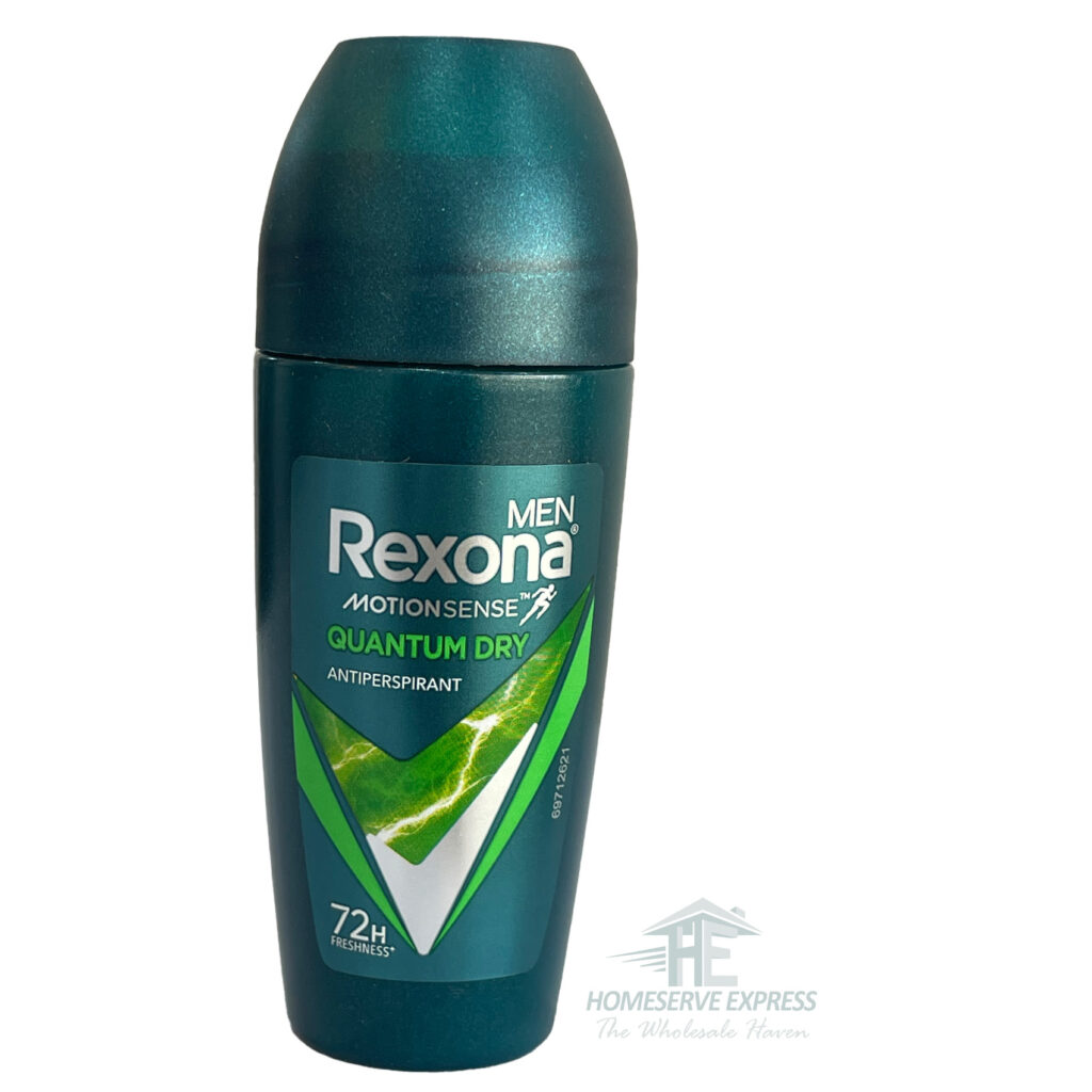 Picture of Rexona - Motion Activated Quantum Dry 72h 3x Stronger Protection Roll On For Men - 45ml
