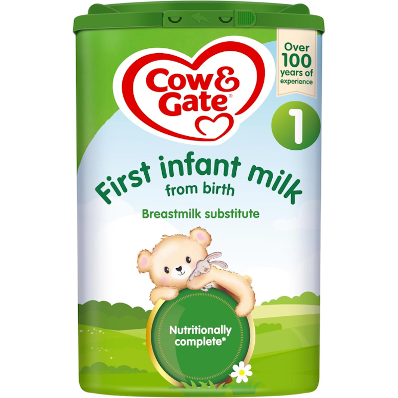 Picture of Cow 1 First Baby infant Milk Formula From Birth 800g uk