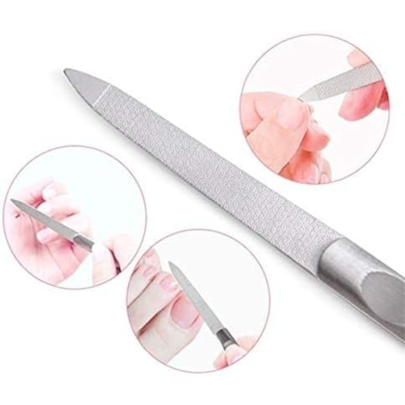 Picture of Velvet Crave® Stainless Steel Professional Nail File Double Sides Great for Thick Nails