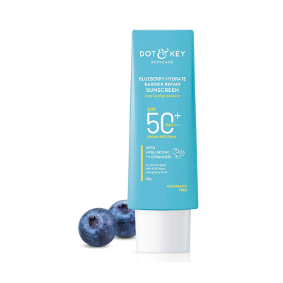 Picture of Dot &  Blueberry Hydrate Barrier Repair Sunscreen SPF 50+ PA++++ – 80g