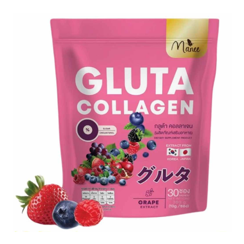 Picture of Mane Gluta Collagen Pink (30sachets) 300gm