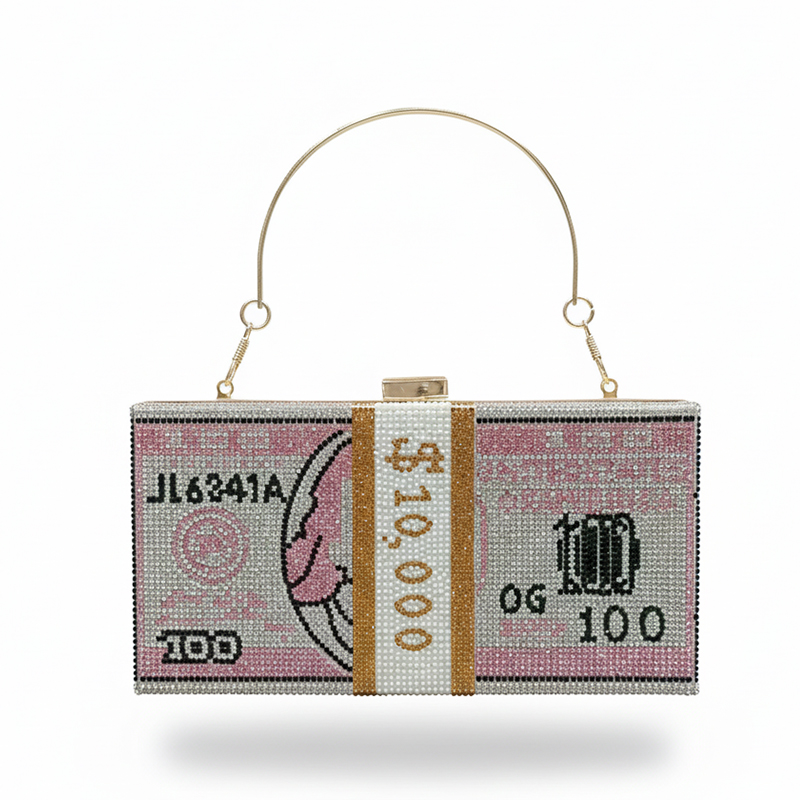 Picture of International China product Fashion Bag light weight ladies bag one chamber stone party bag for female- 1 piece