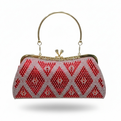 Picture of International China product Fashion Bag light weight ladies bag one chamber stone party bag for female- 1 piece