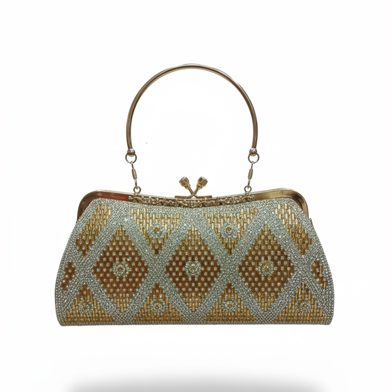 Picture of International China product Fashion Bag light weight ladies bag one chamber stone party bag for female- 1 piece