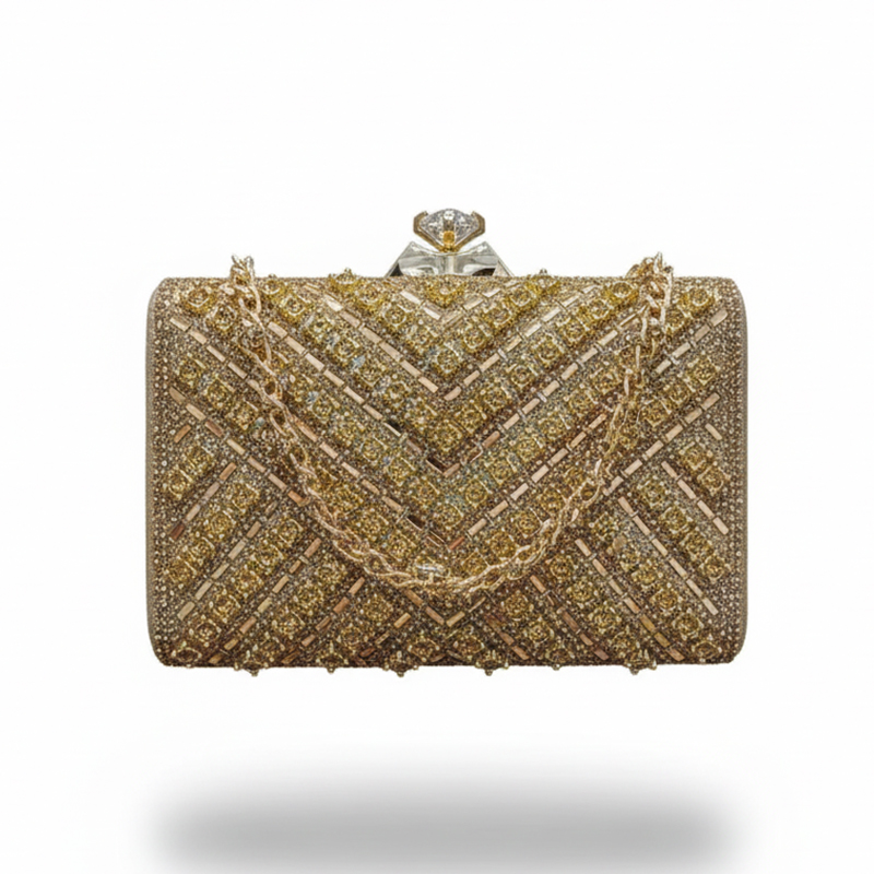 Picture of International China product Fashion Bag light weight ladies bag one chamber stone party bag for female- 1 piece