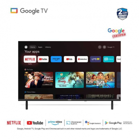 Picture of Vision 32" LED TV Z20 Smart Optima Google TV