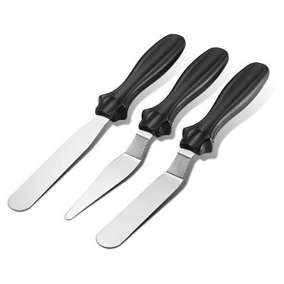 Picture of 3 PCS Stainless Steel Butter Cake Cream Cutter Spatula Baking Tool