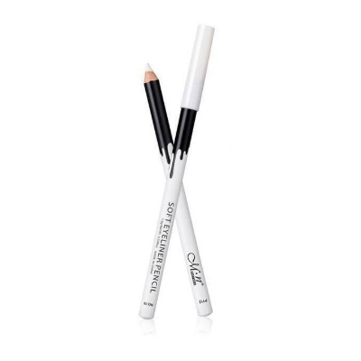 Picture of M.N Soft Eyeliner White Pencil Kajal Waterproof - White