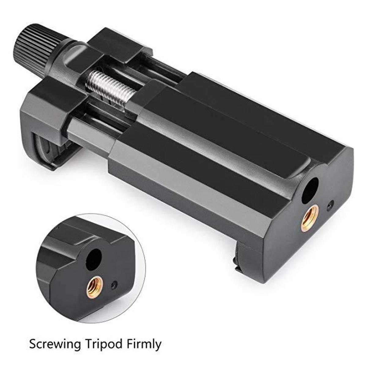 Picture of Universal Monopod Holder Clip for Mobile Phone Camera Holder and Tripod Mount Holder - Mobile Mount