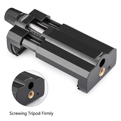 Picture of Universal Monopod Holder Clip for Mobile Phone Camera Holder and Tripod Mount Holder - Mobile Mount