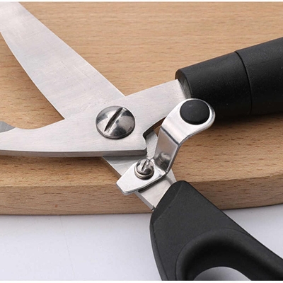 Picture of Super Power Kitchen Scissors Stainless Steel Poultry Scissors Chicken Duck Fish Seafood Cutter Multifunction Kitchen Tools