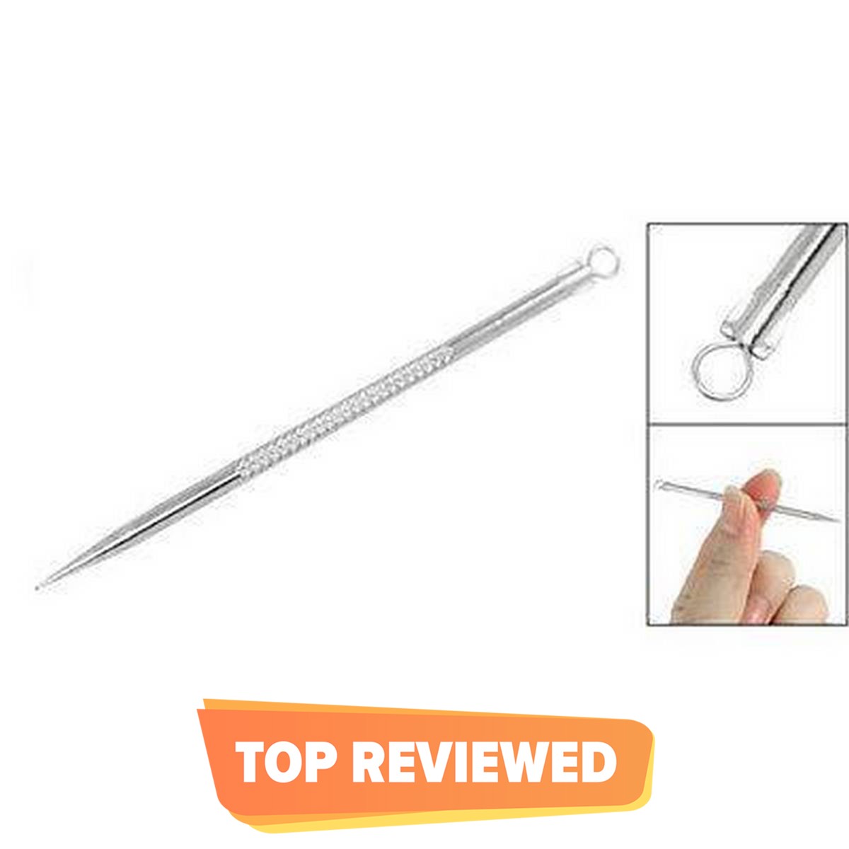 Picture of 1pcs Bron Stick Acne Stick Blackhead Remover Tool for Acne Pimple Spot Extractor (Laege & Small)