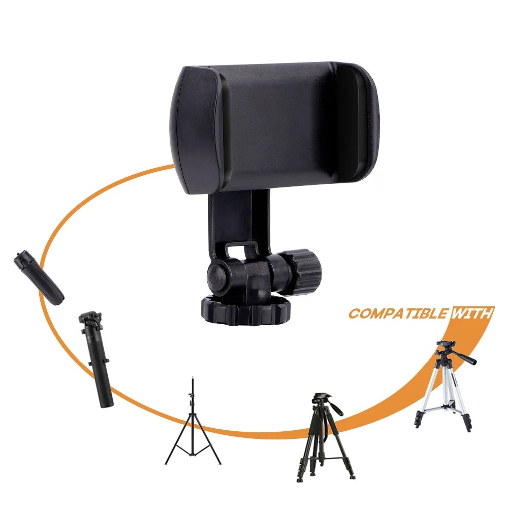 Picture of 360 Degree Rotatable Multifunctional Tripod Mobile Phone Holder Mount - Tripod Mount