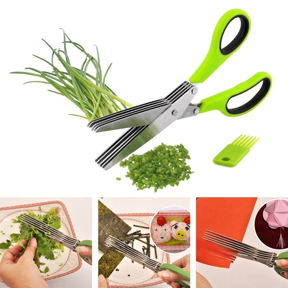 Picture of Vegetable Cutter 5 Blade Scissor
