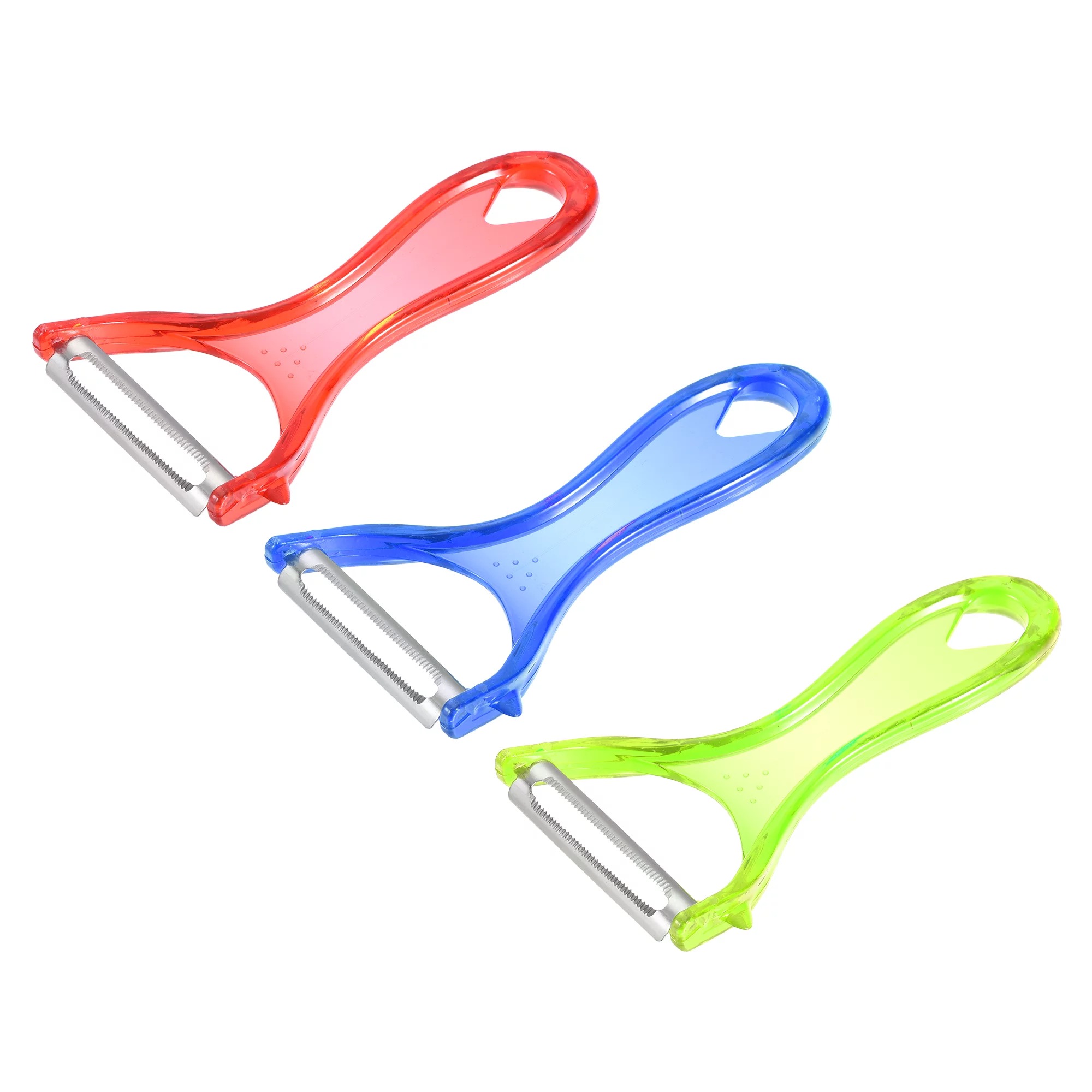 Picture of Kitchen Fruit Vegetable Fast Y Peeler Peeling Tool Tricolor - Multicolor