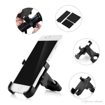 Picture of C1 Motorcycle & Bicycle Mobile Phone Holder 360 Degree Rotating Aluminum Alloy Adjustable  Mobile Holder Phone Mount - bike holder
