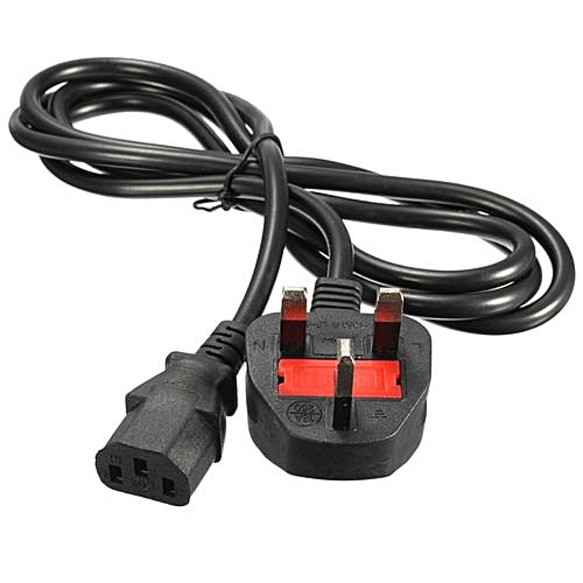 Picture of Computer Desktop Pc Power Supply Cable DC 3 Pin 1.5M Best Quality