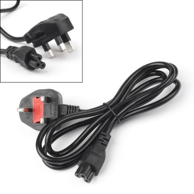Picture of Laptop Charger Power Cable 3 Pin Fuses 1.5m 1.8m Adapter Power Supply Cord Notebook Computer