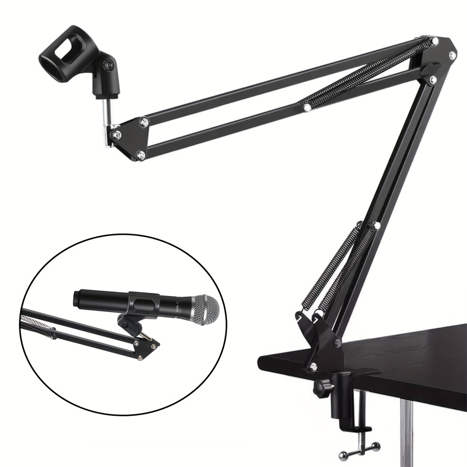 Picture of Professional Recording Microphone Stand Suspension Scissor Arm For Dynamic and Condenser Mic