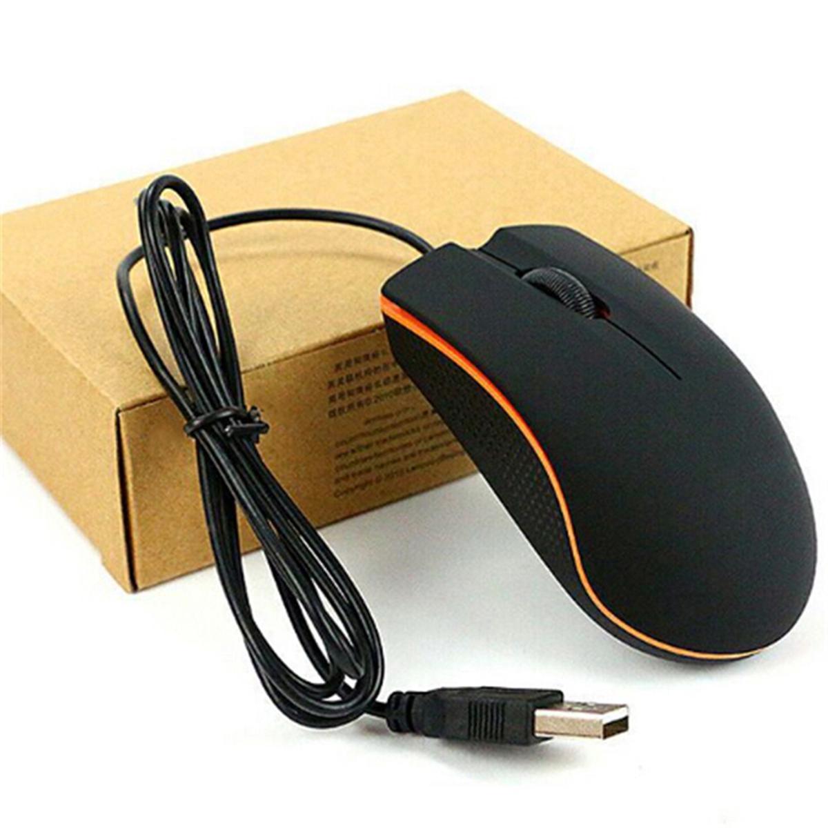 Picture of M20 Wired USB Gaming Mouse Desktop Optical Mouse USB Wired Compatible with Windows PC Desktop Computer & Laptop Black