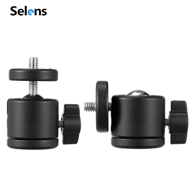 Picture of Universal (Screw size 1/4") Swivel Mini Ball Head Screw Tripod Mount - Tripod Head