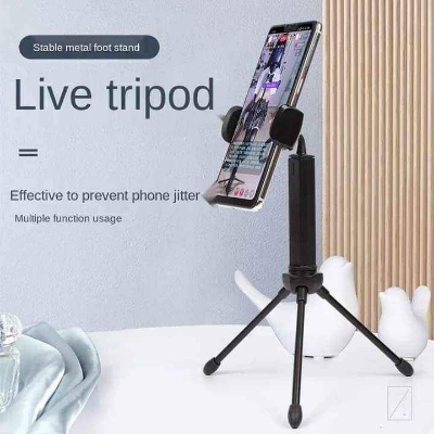 Picture of A29 Mini Desktop Tripod Style Foldable Portable Mobile Bracket Stand Holder For Smartphone
