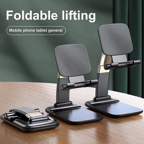 Picture of Mobile Phone Bracket Desktop Flat Live Chasing Drama Learning Lifting Folding Portable Multifunctional Lazy Bracket Phone Holder - Mobile Stand