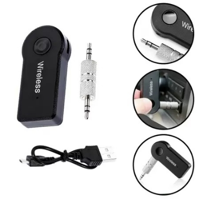 Picture of Wireless Bluetooth 5.0 Receiver Transmitter Adapter 3 in 1 USB Adapter Bluetooth Audio Music For Car & Speaker