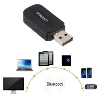 Picture of USB Wireless Bluetooth 3.5mm Jack Stereo Music Receiver Adapter for Car & Speaker