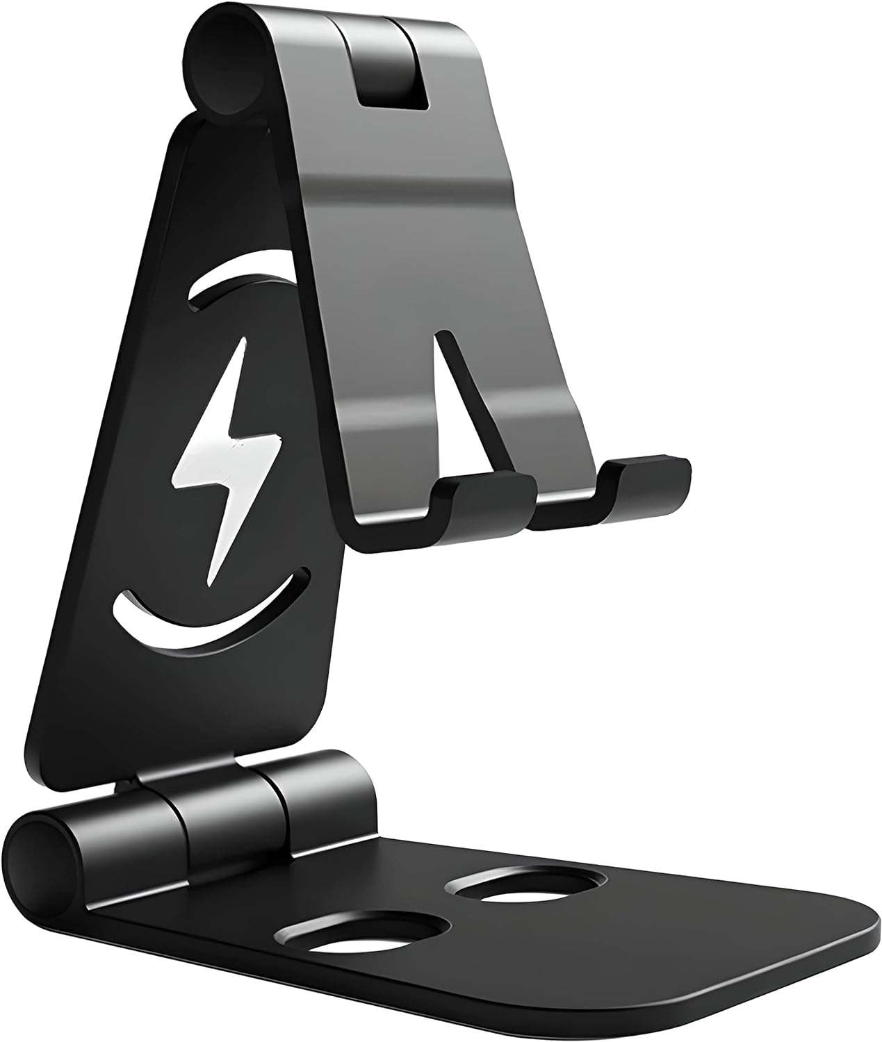 Picture of Universal Folding Bracket Universal Adjustable and Fashionable Mobile Phone Stand Multi-Angle Mobile Phone Holder for Smartphones, Phone, Tablet, Mobile Phone Holder for Desk - Phone Stand