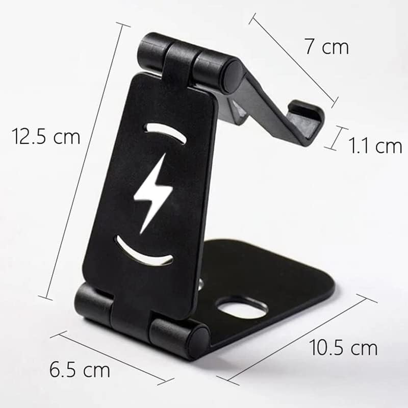 Picture of Universal Folding Bracket Universal Adjustable and Fashionable Mobile Phone Stand Multi-Angle Mobile Phone Holder for Smartphones, Phone, Tablet, Mobile Phone Holder for Desk - Phone Stand