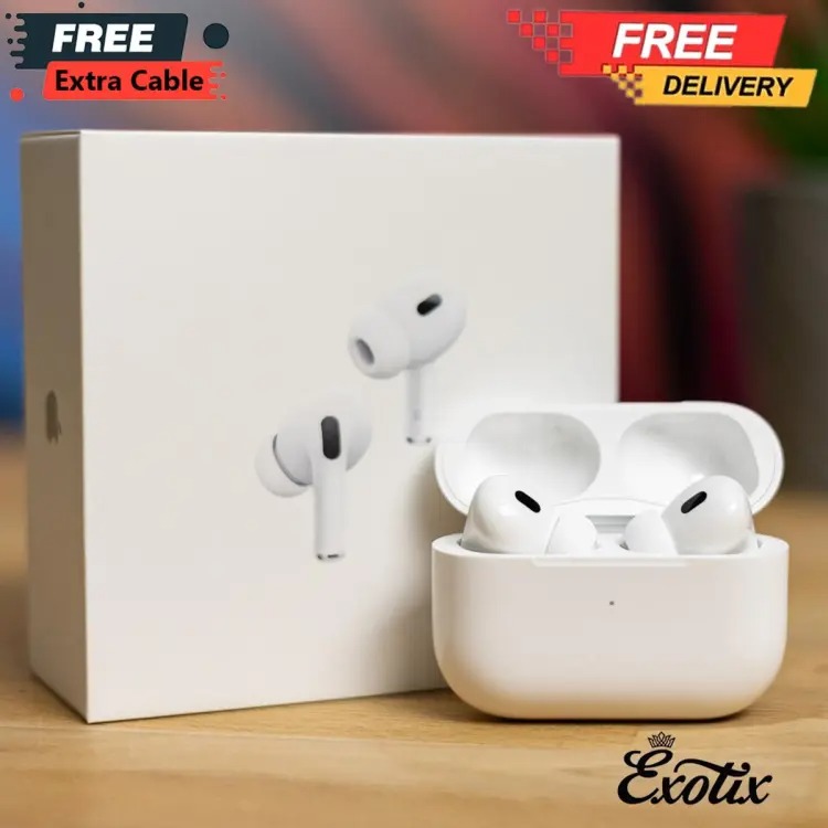 Picture of AirPods Pro Dubai Version Bluetooth Earbuds IPX4 Waterproof In-Ear Earphone - Earbud