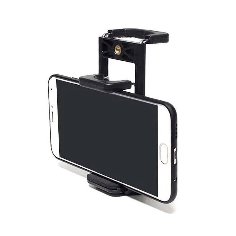 Picture of 2 in 1 Tripod Mount Phone Tablet Holder Clip for Cellphones Clamp Stand for tablet & Smartphone - Tripod Holder