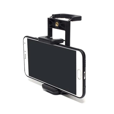Picture of 2 in 1 Tripod Mount Phone Tablet Holder Clip for Cellphones Clamp Stand for tablet & Smartphone - Tripod Holder