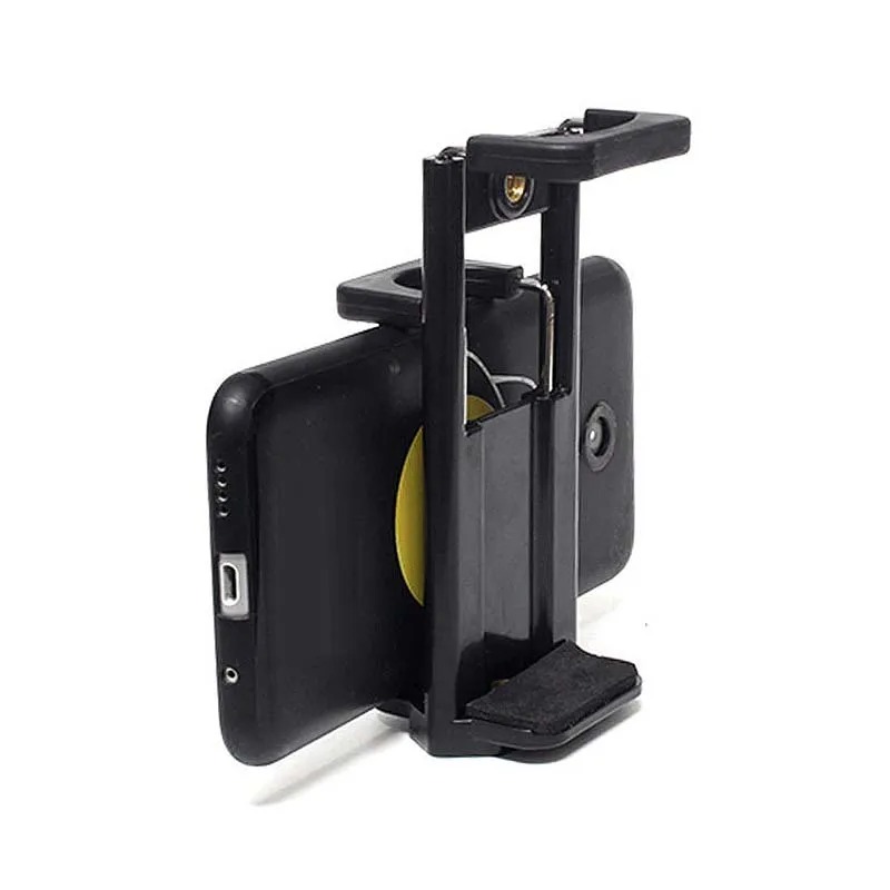 Picture of 2 in 1 Tripod Mount Phone Tablet Holder Clip for Cellphones Clamp Stand for tablet & Smartphone - Tripod Holder