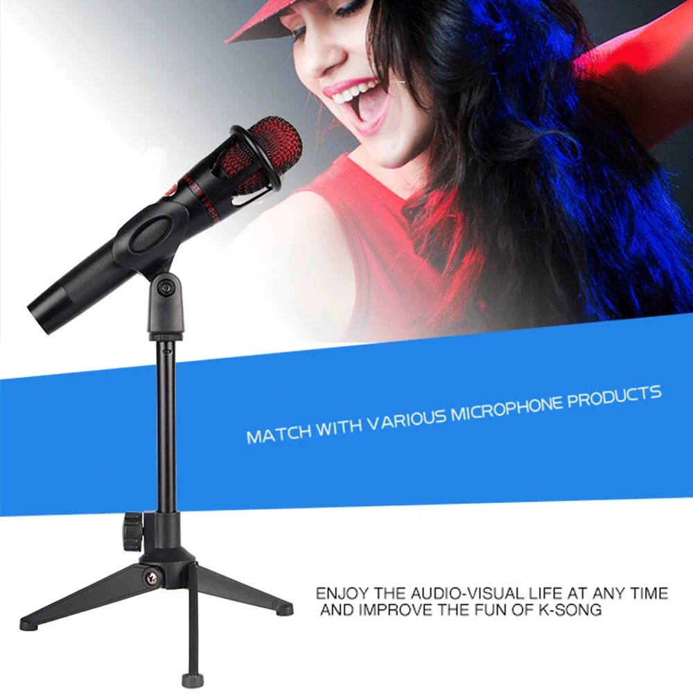 Picture of Microphone holder Microphone Stand Table stand microphone Mic table stand Stand holder with clamp - Mic Stand