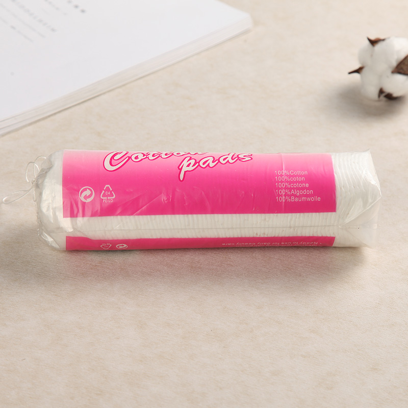 Picture of 100pcs Pure White Professional Makeup Remover Pad - Cotton Pads